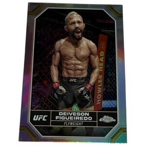 2024 Topps Chrome UFC Deiveson Figueiredo #57 Refractor 19I